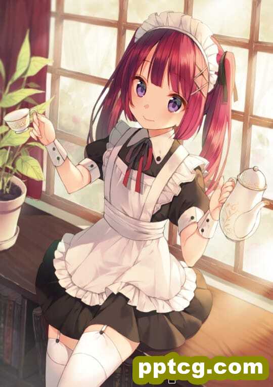 动漫美女手绘唯美插图