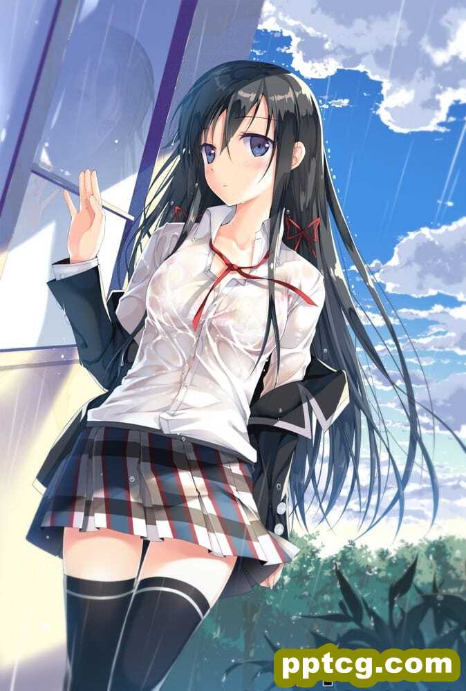 高清动漫美女竖图高清素材