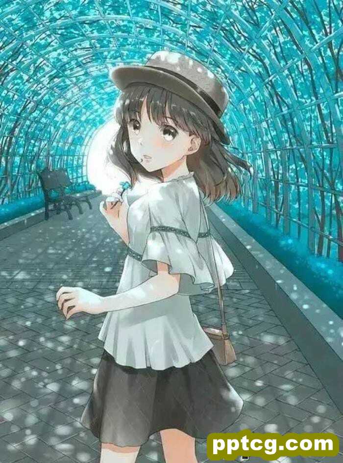 短发动漫美女图片唯美精选