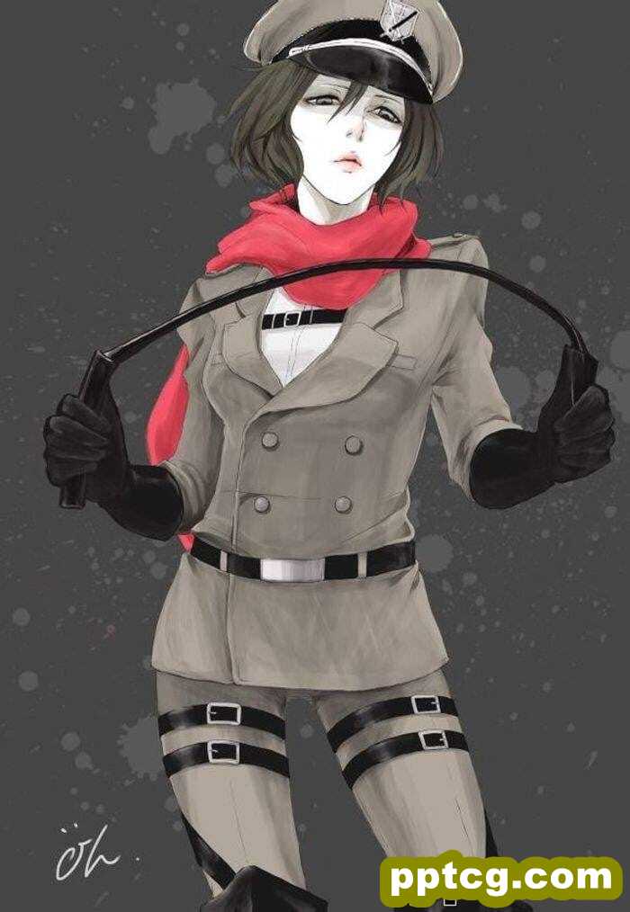 动漫军服美女图片素材-皮皮兔动漫