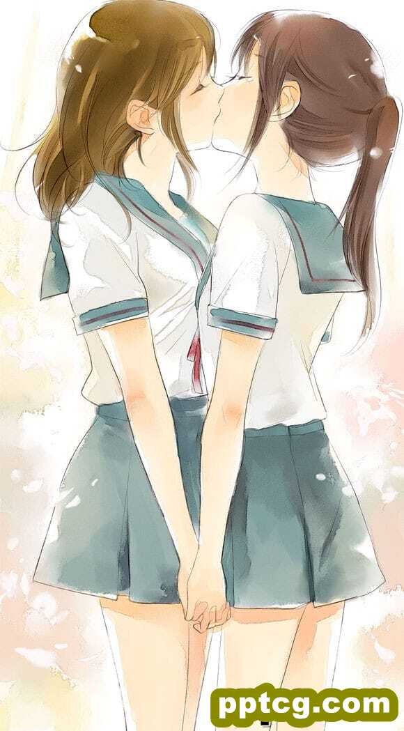 动漫美女百合本子图kiss集锦