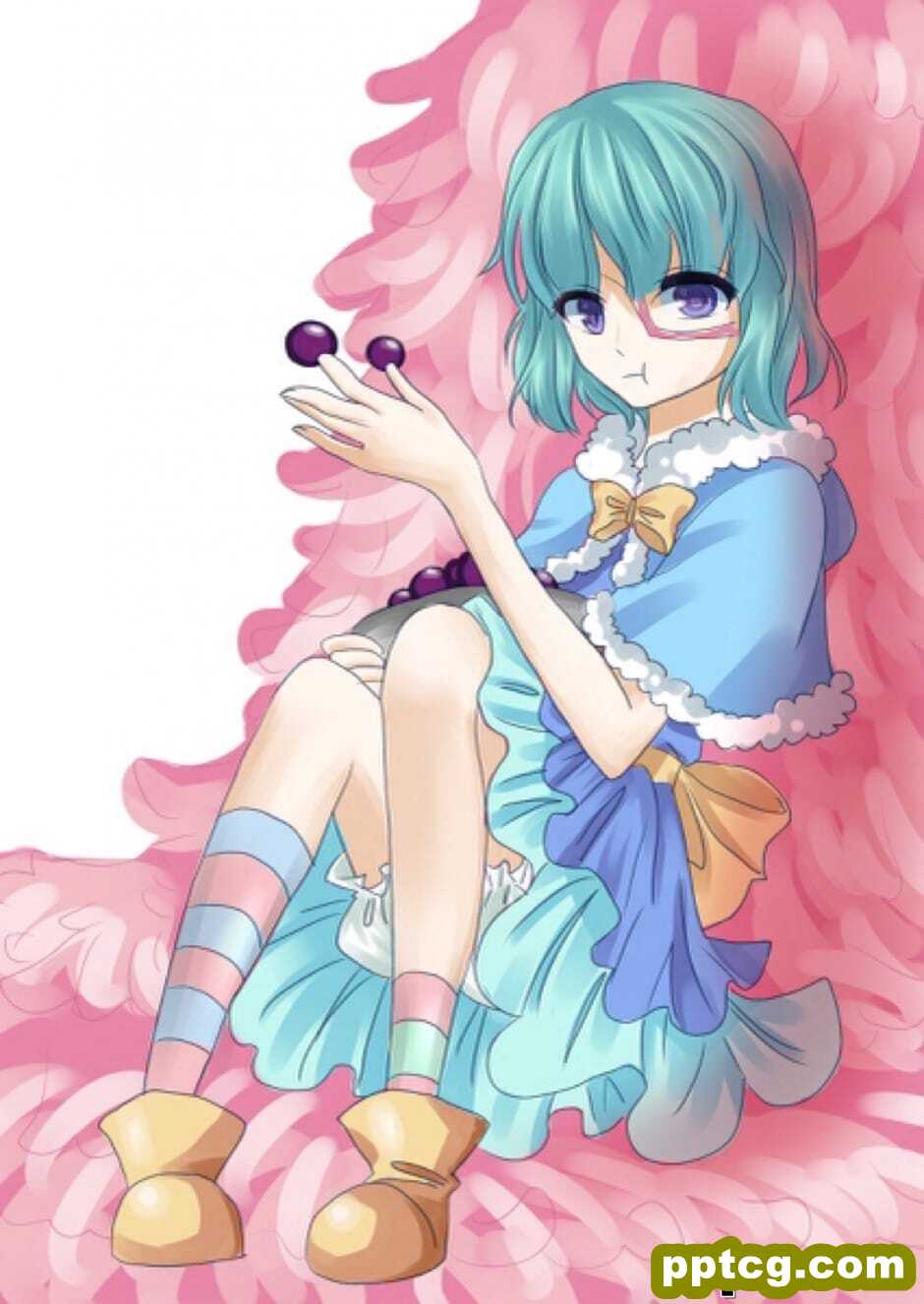 洋装短裙少女砂糖可爱动漫女生图片二次元壁纸-皮皮兔动漫