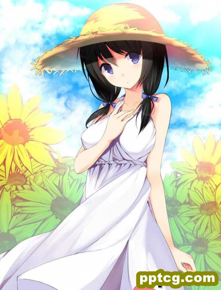 戴帽子动漫美女高清图集