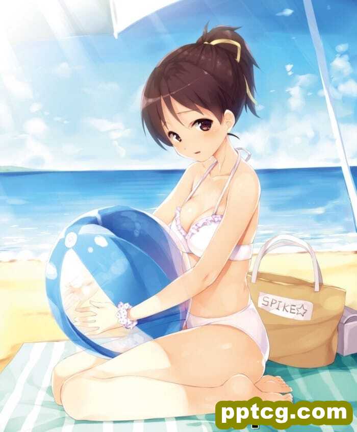 动漫沙滩美女泳装精选图片