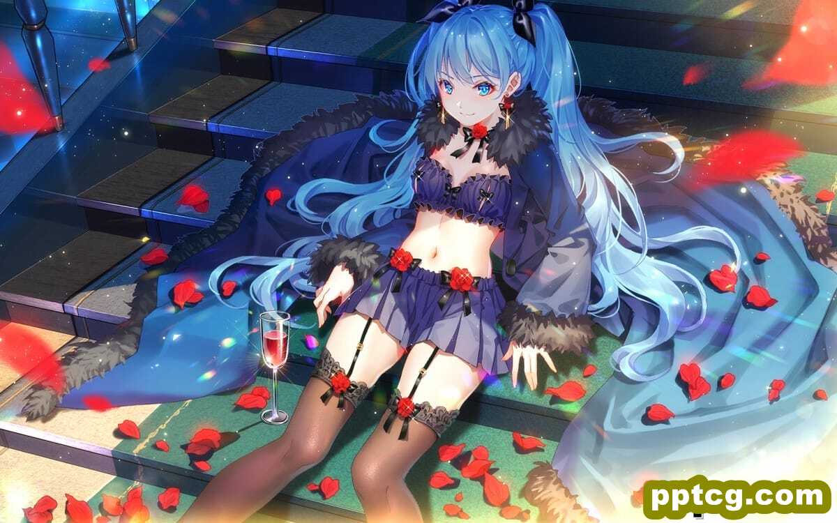二次元动漫女孩插画壁纸-皮皮兔动漫