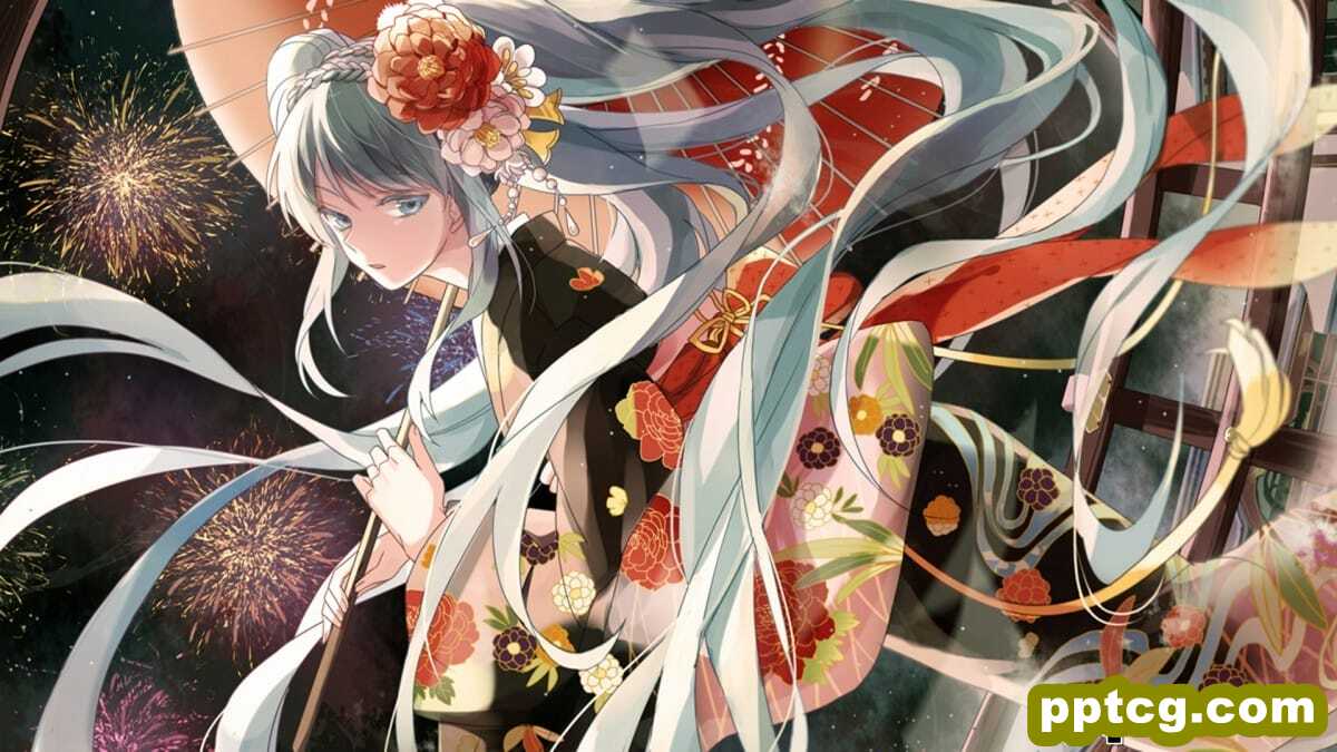 清新初音未来桌面壁纸