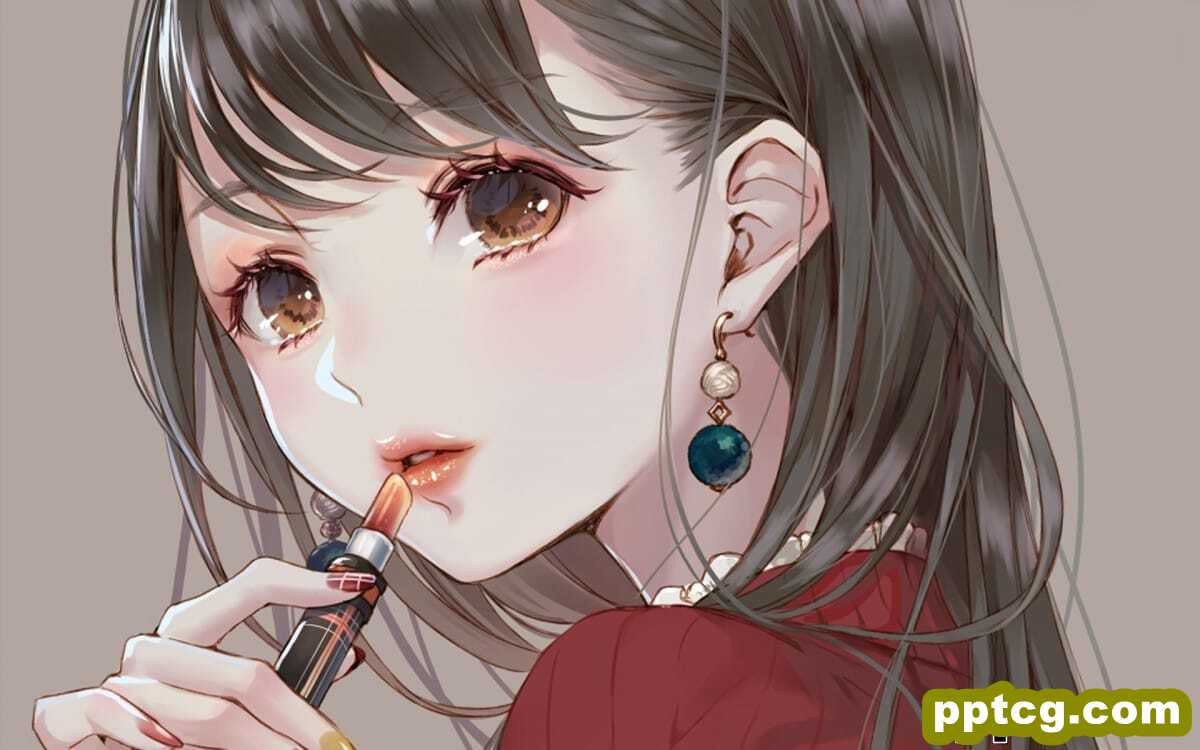 可爱的动漫美女头像图片-皮皮兔动漫
