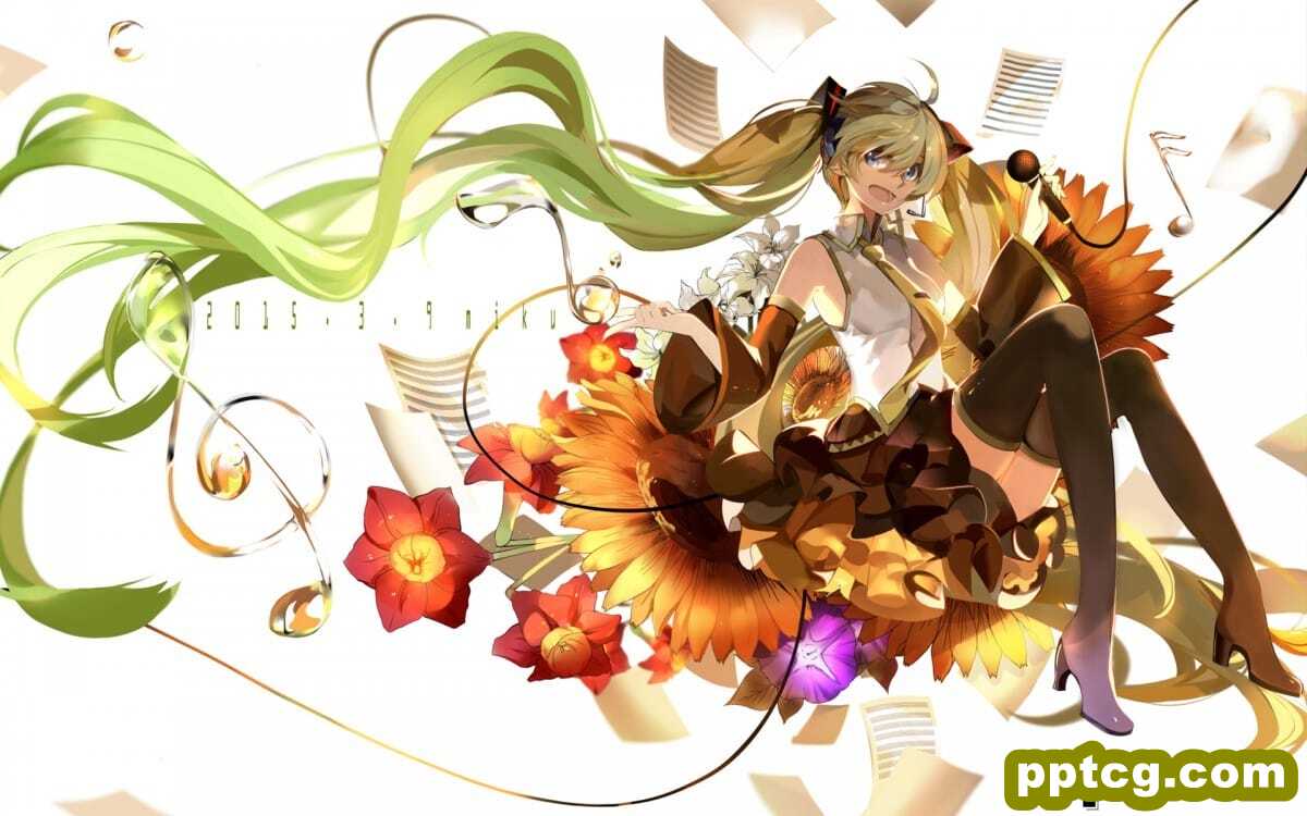 甜美初音未来壁纸大全