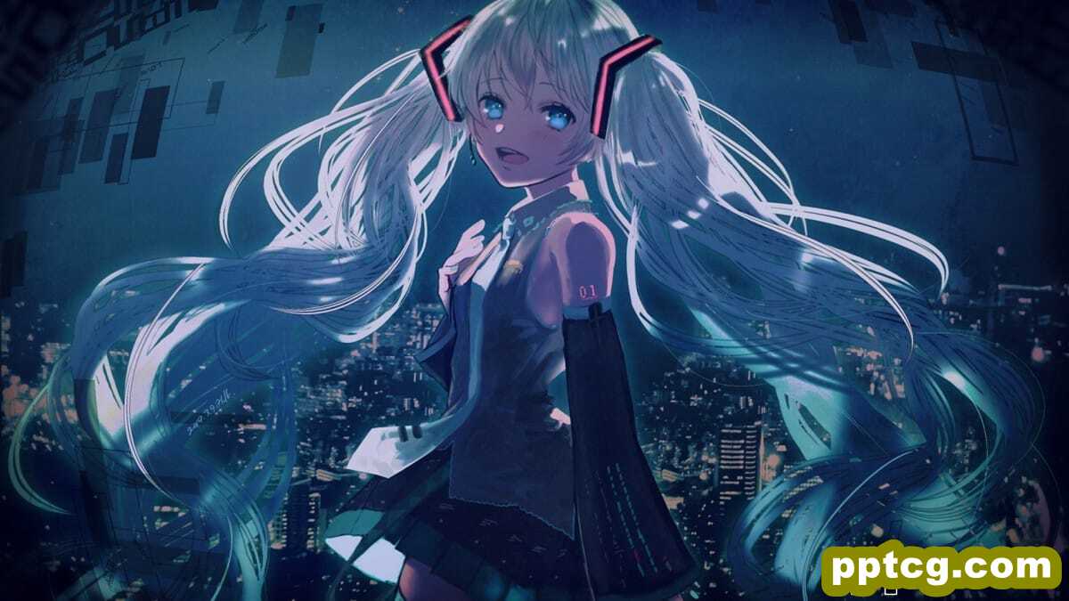 可爱的初音未来少女壁纸