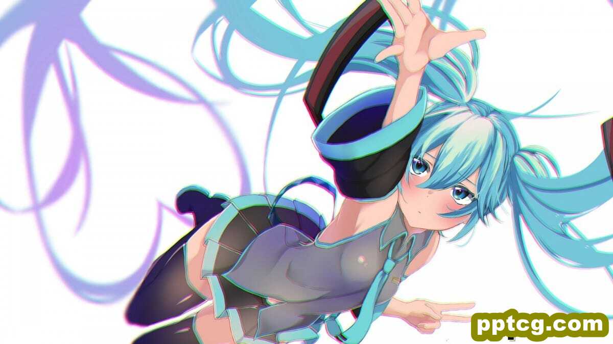可爱的初音未来少女壁纸