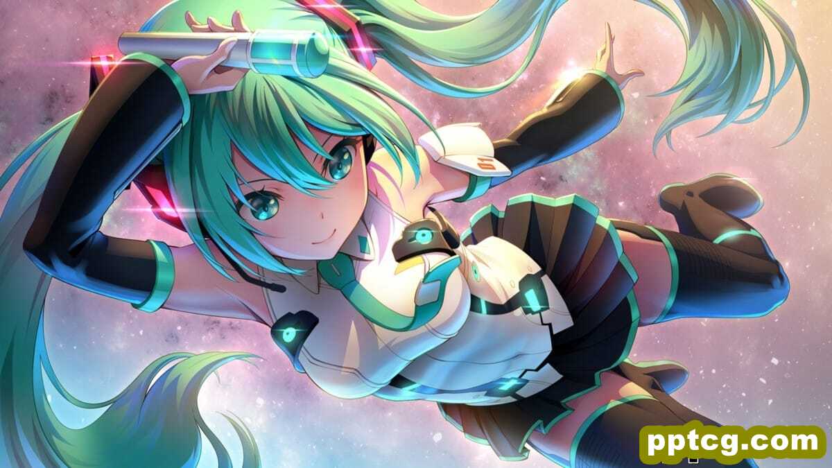 可爱的初音未来少女壁纸