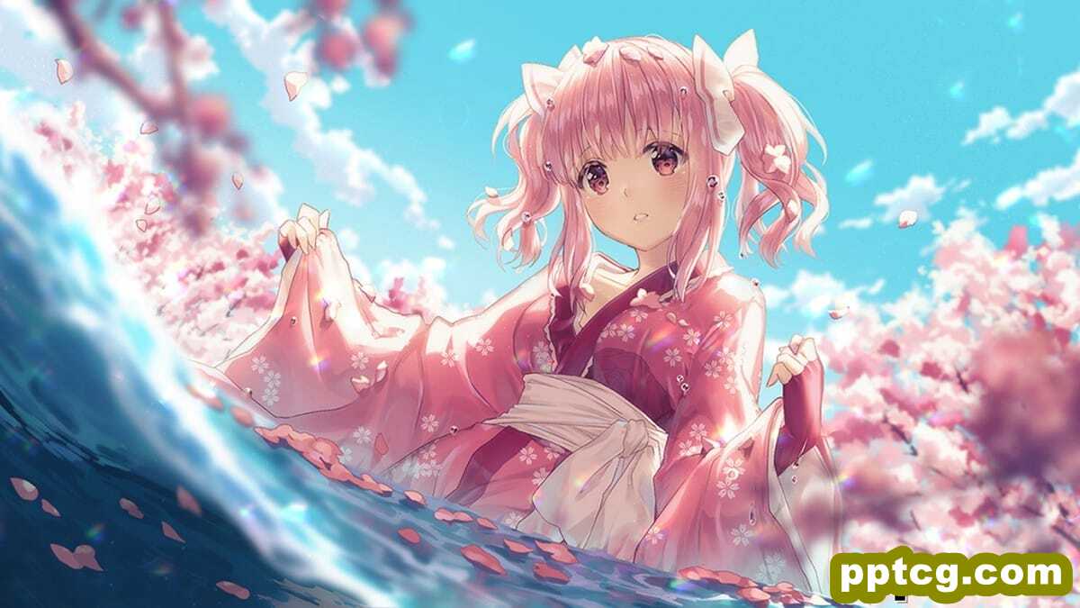 甜美动漫少女图片大全