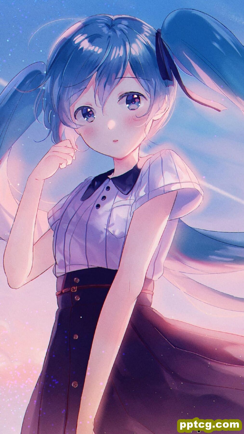 初音未来二次元动漫美女手机壁纸