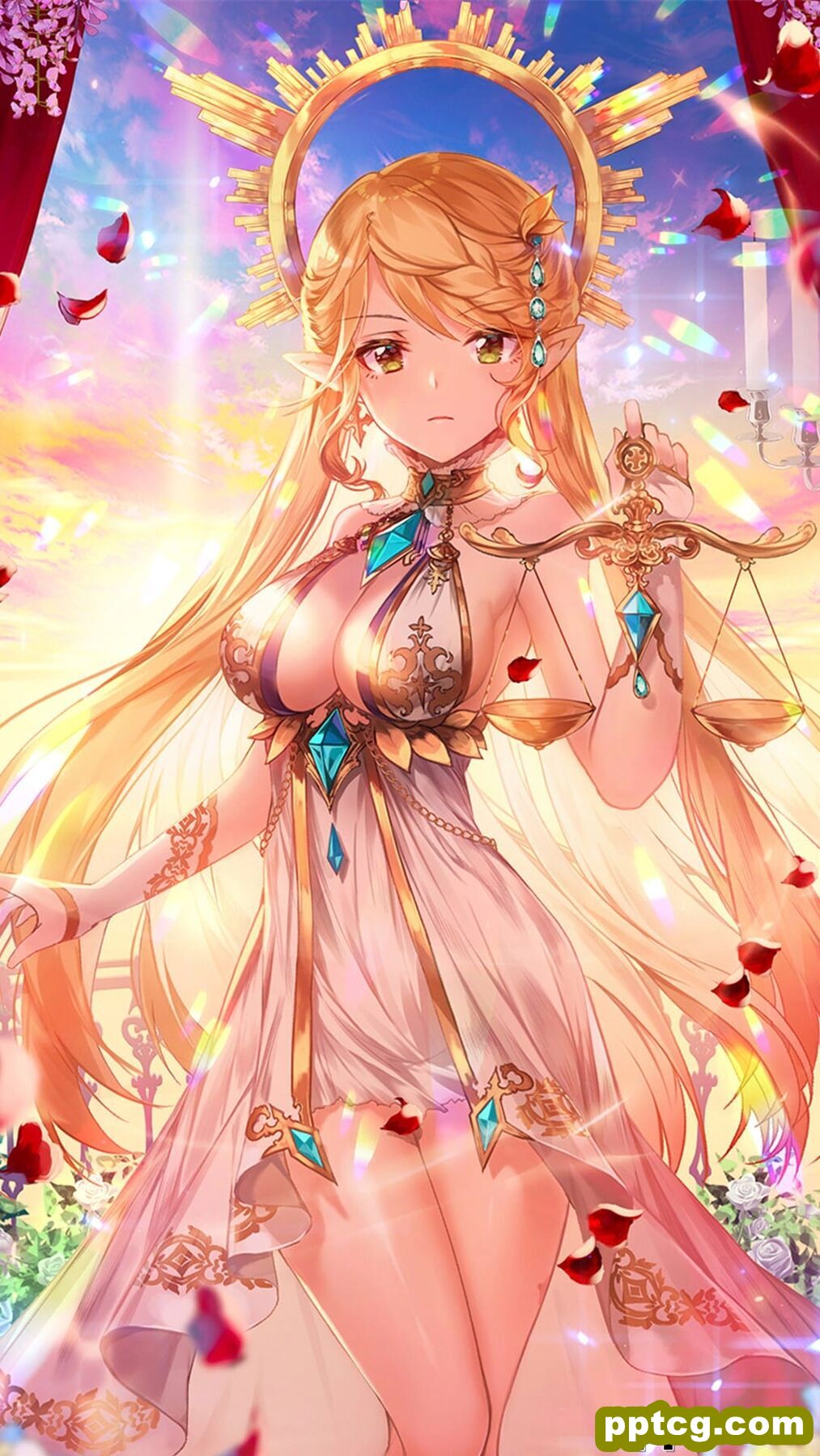 二次元卡通美女手机壁纸图片