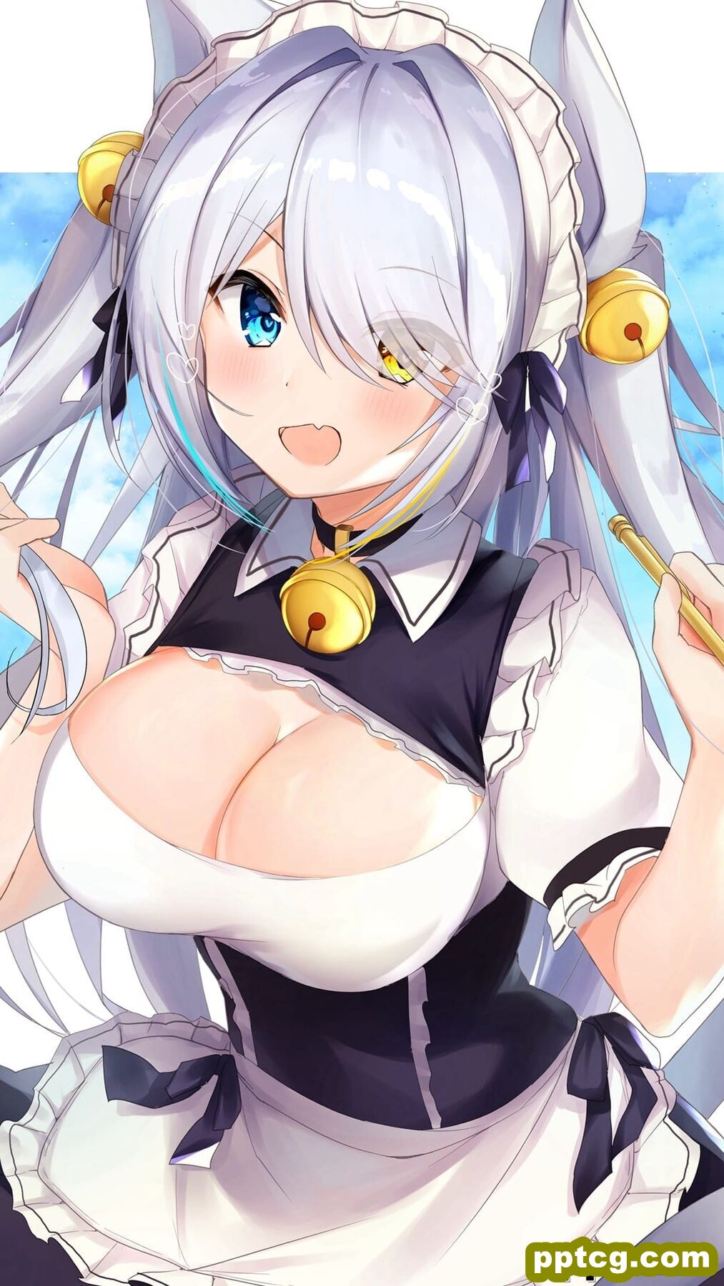 二次元唯美插画手机壁纸-皮皮兔动漫