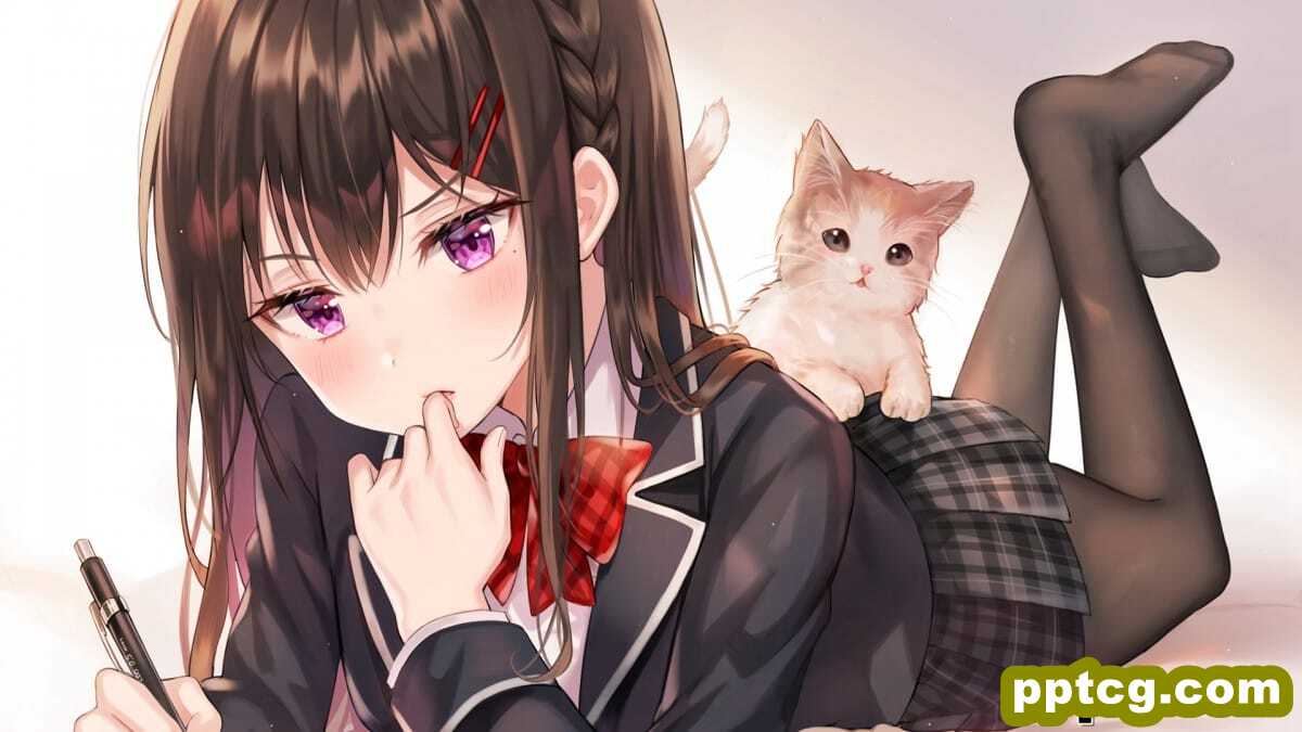 甜美动漫女生壁纸