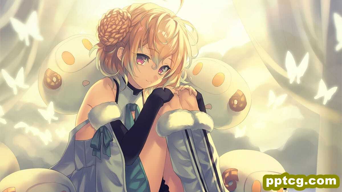 唯美动漫美少女桌面壁纸