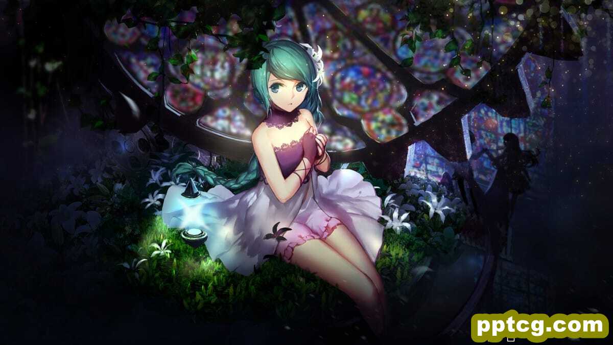 唯美动漫美少女桌面壁纸