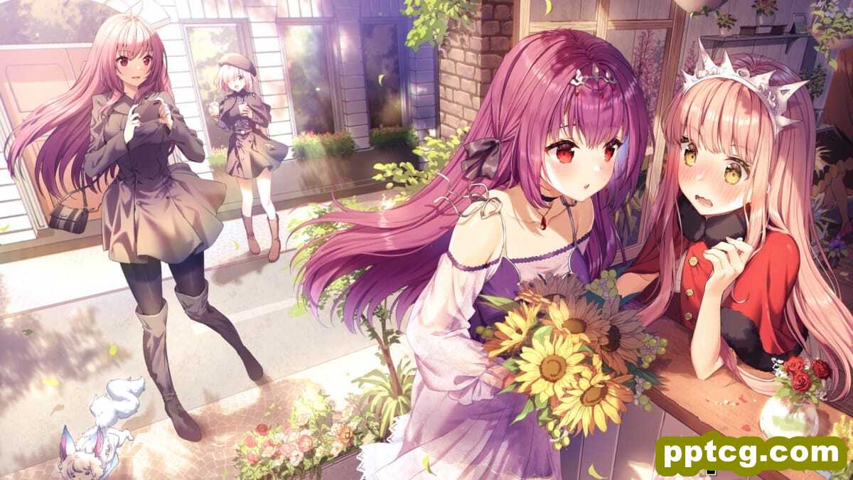 唯美动漫少女高清图片