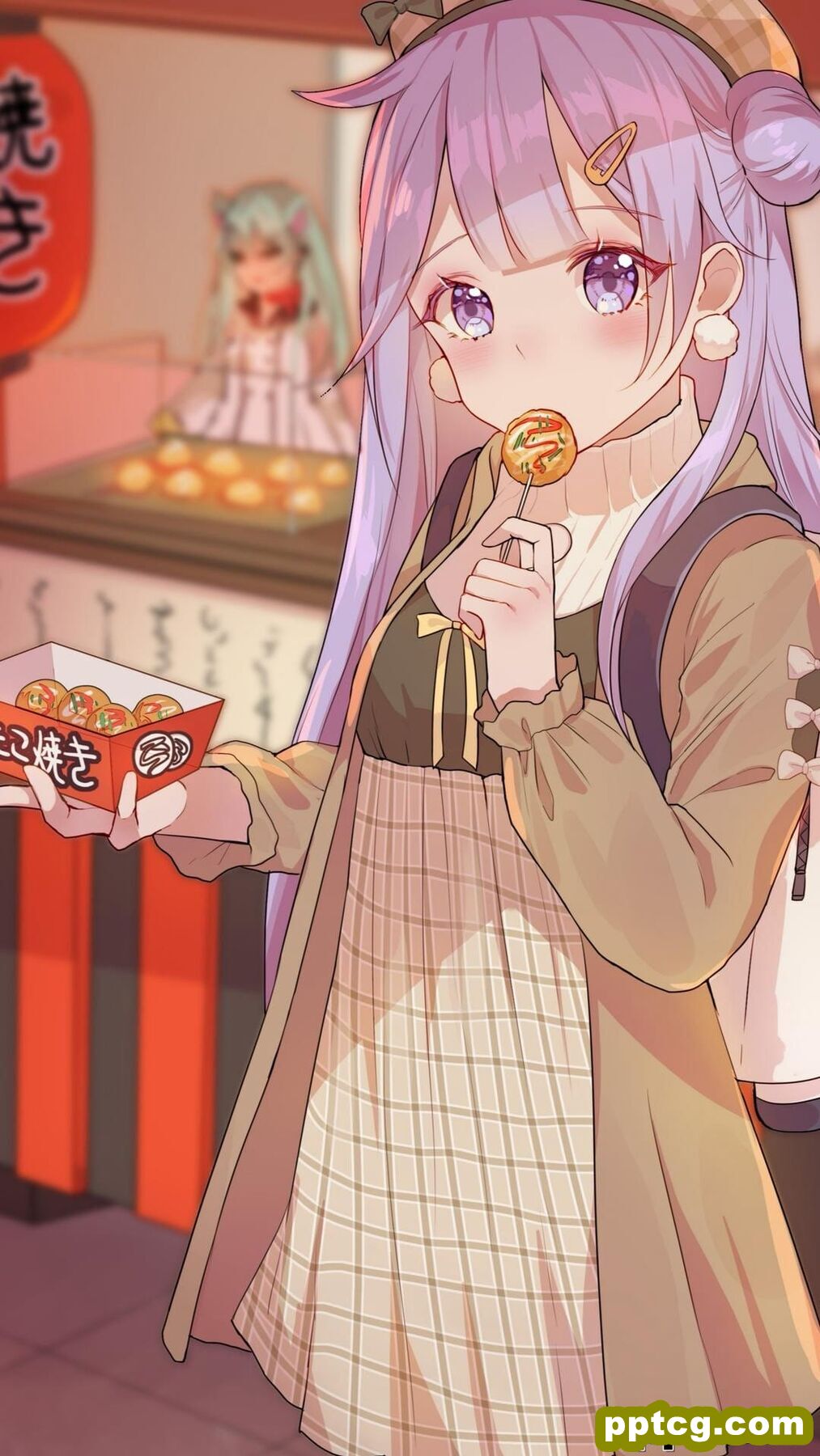 唯美动漫美女插画手机壁纸