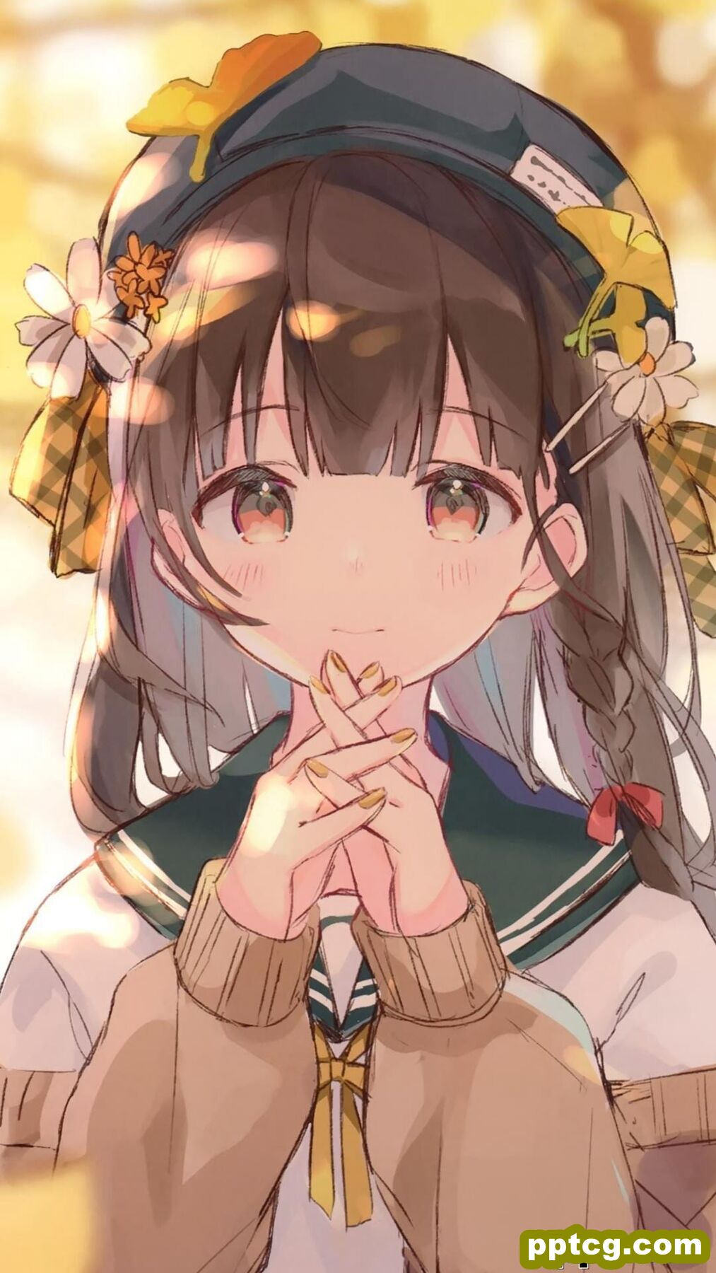 唯美动漫美女插画手机壁纸