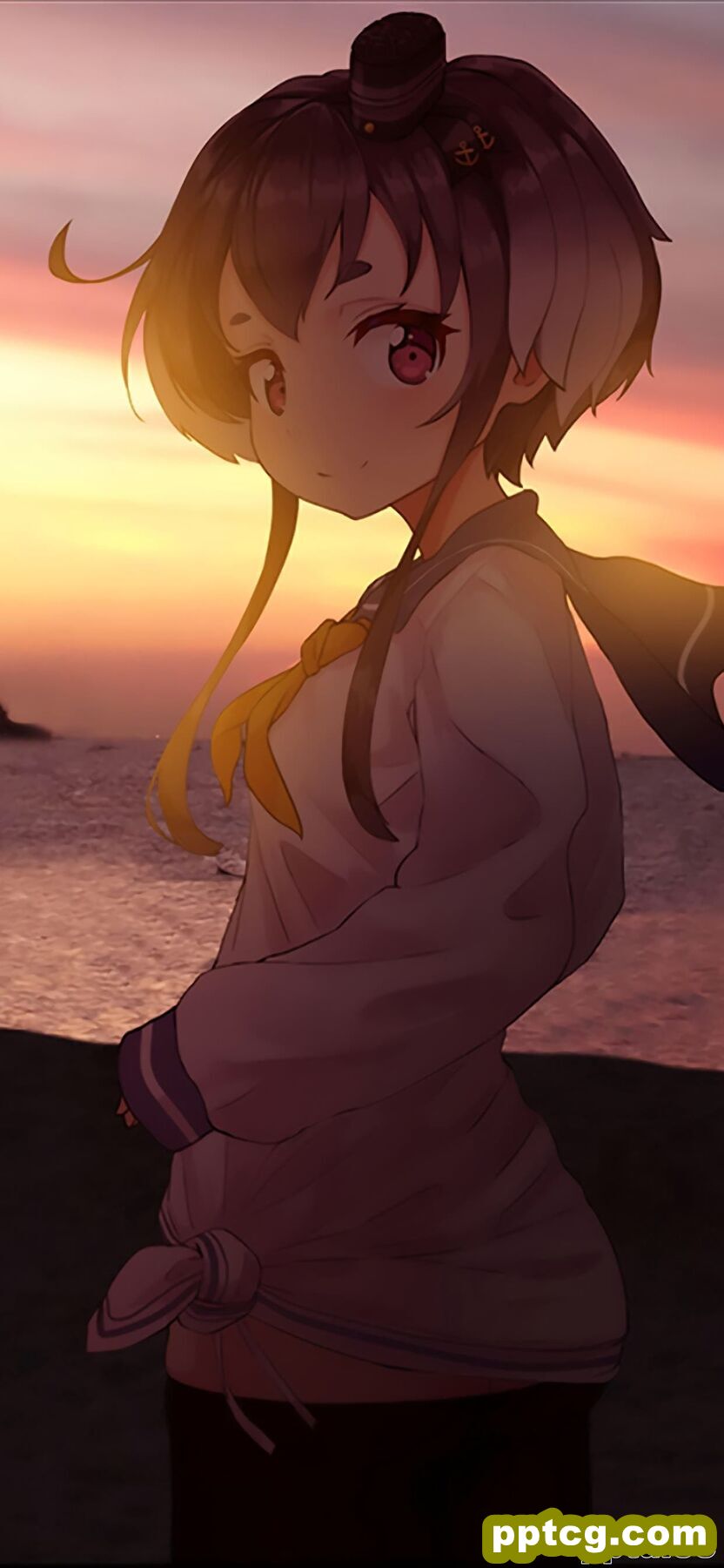 卡通二次元美少女高清手机壁纸