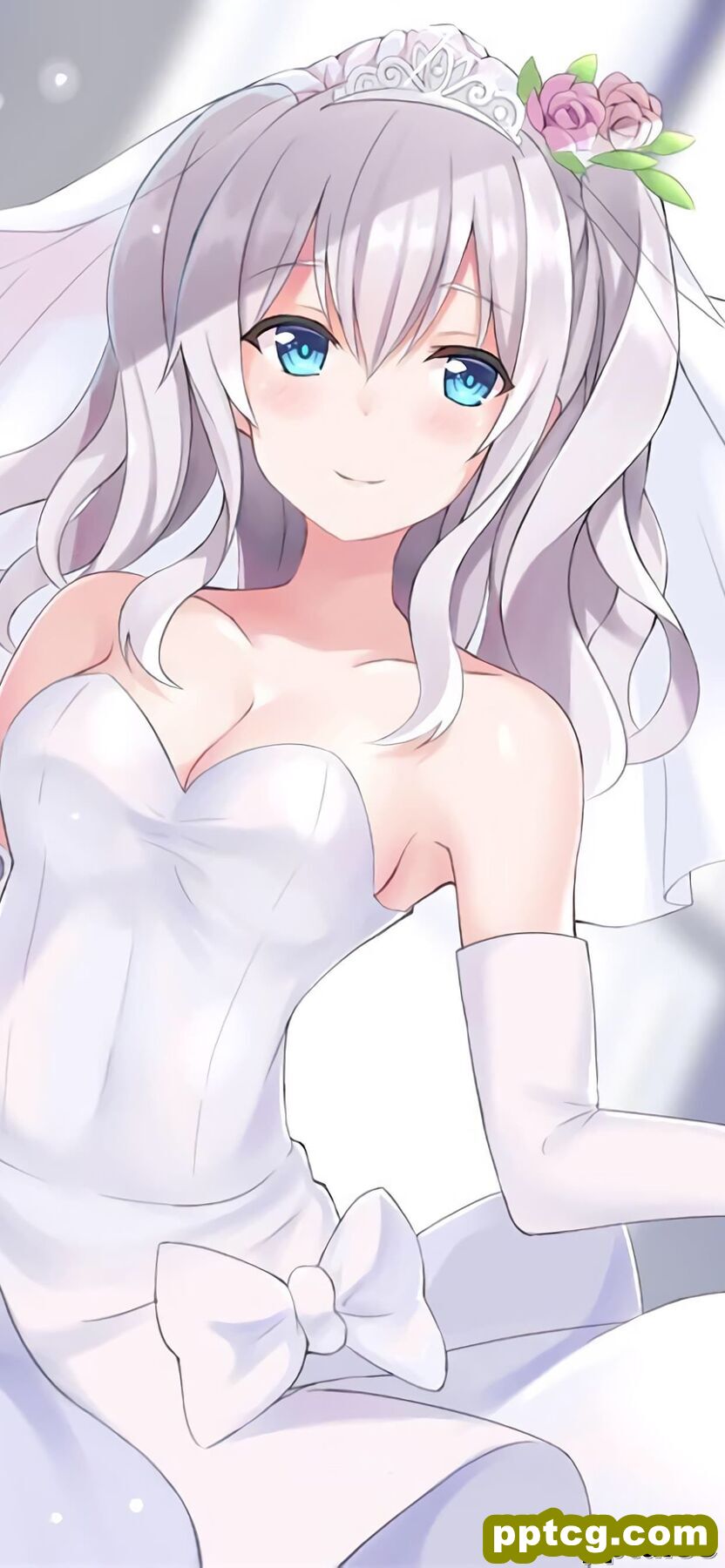 卡通二次元美少女高清手机壁纸