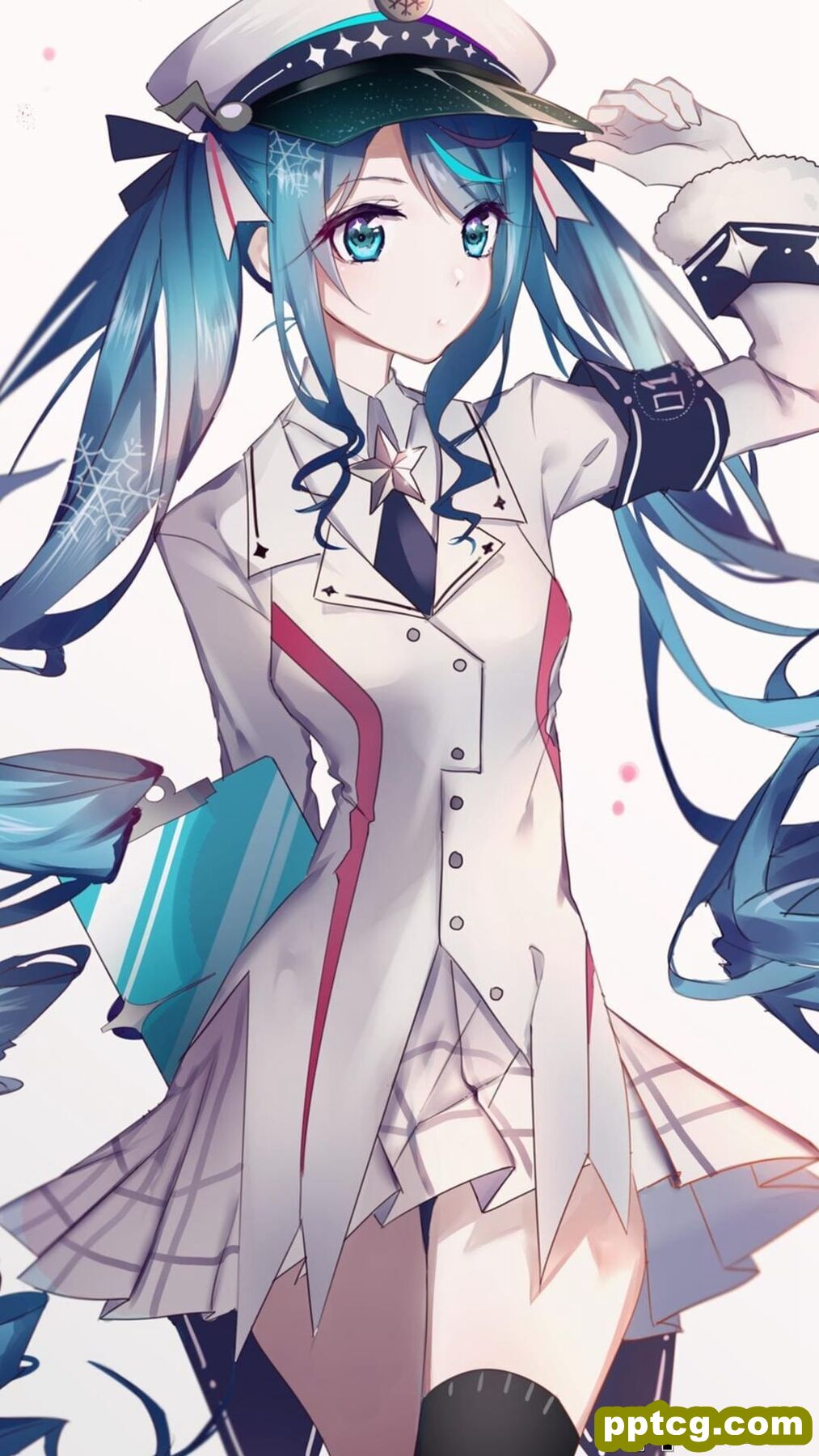 动漫美女唯美插画手机壁纸-皮皮兔动漫