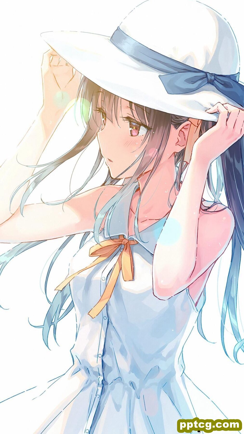 动漫美女唯美插画手机壁纸