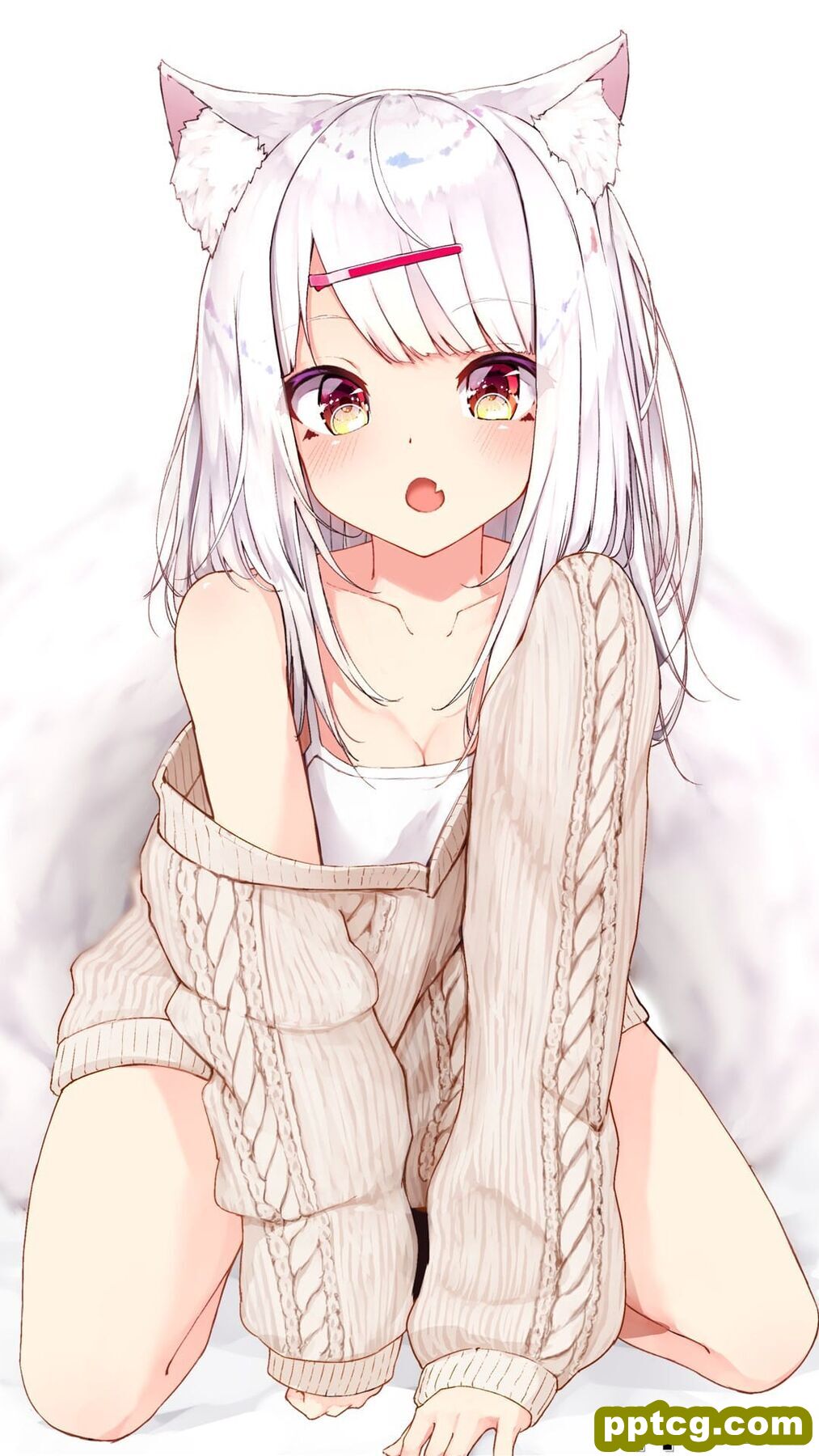 动漫美女唯美插画手机壁纸