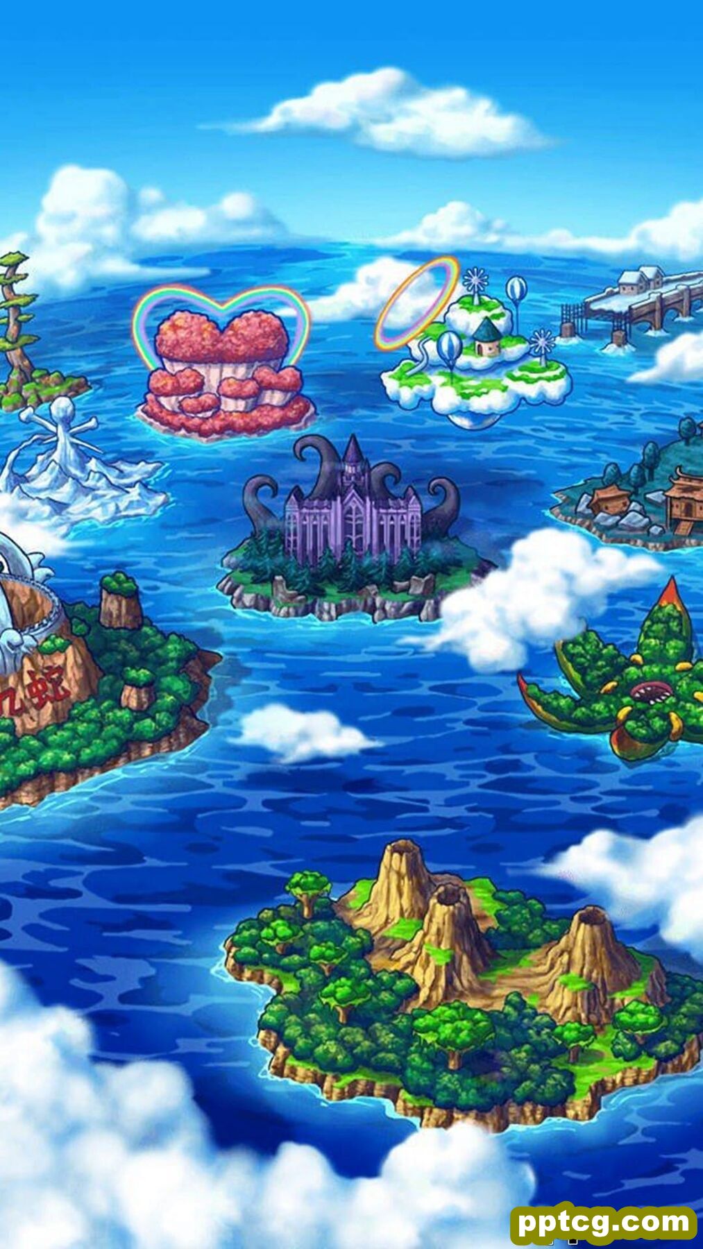 海贼王动漫风景插画手机壁纸