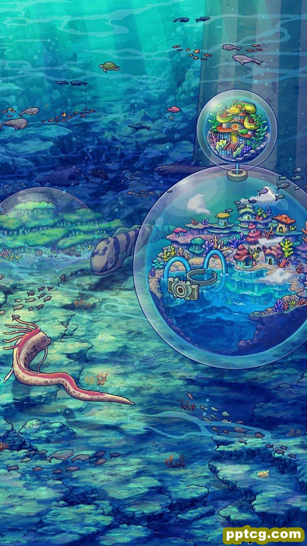 海贼王动漫风景插画手机壁纸