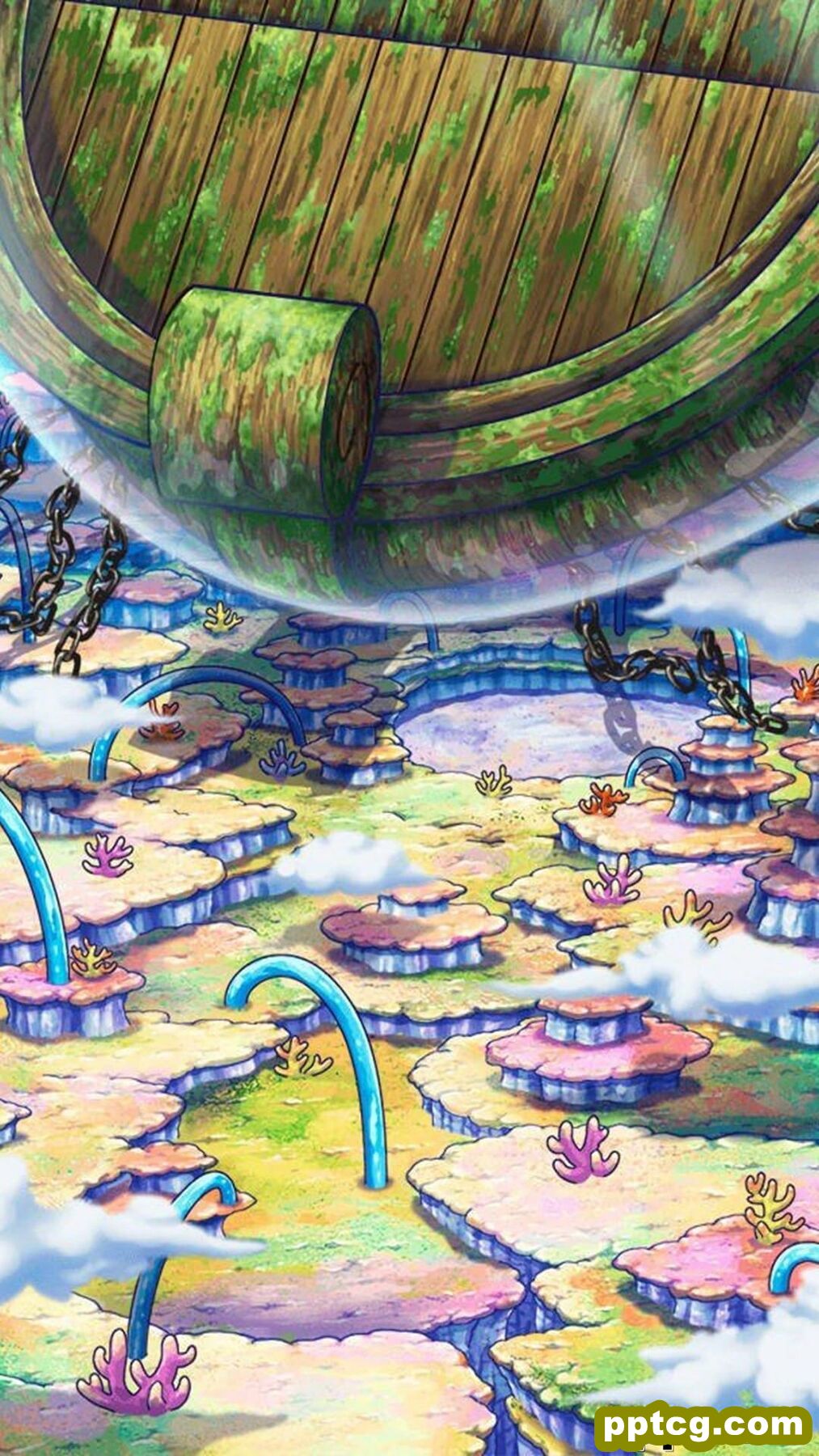 海贼王动漫风景插画手机壁纸