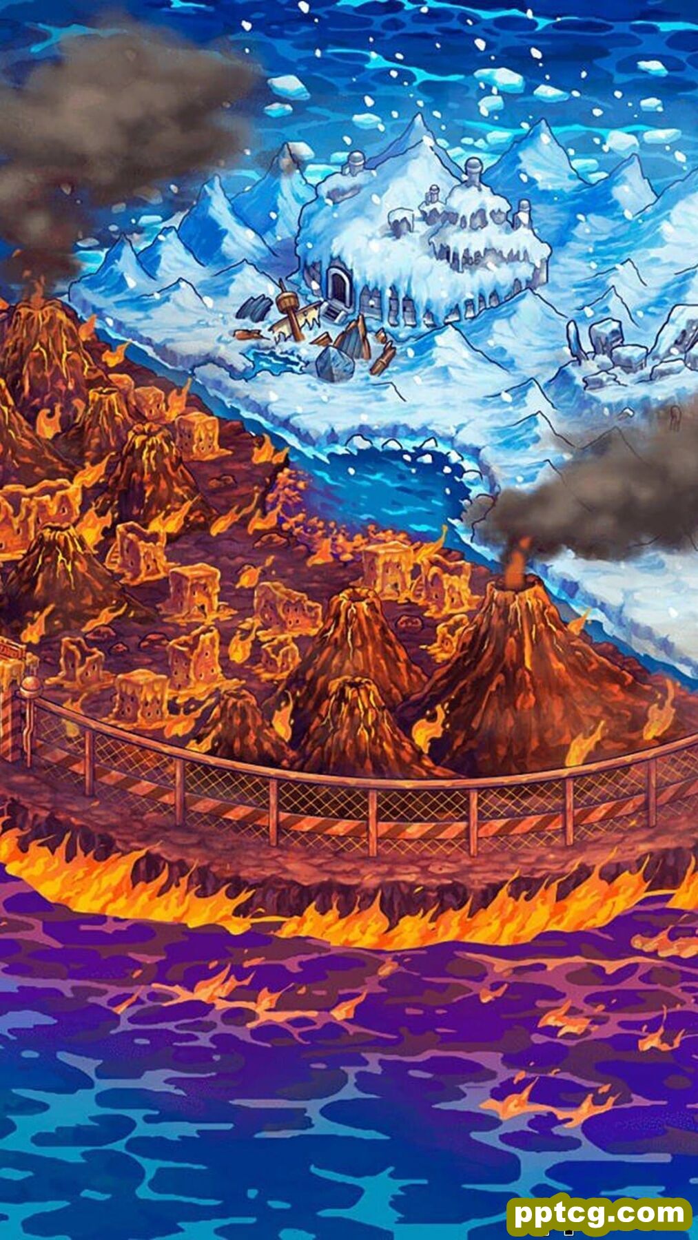 海贼王动漫风景插画手机壁纸