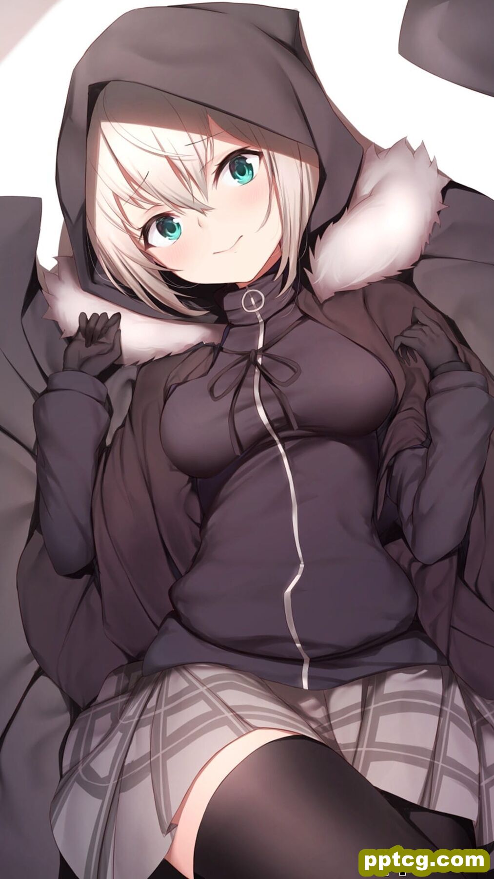 性感二次元美女插画手机壁纸