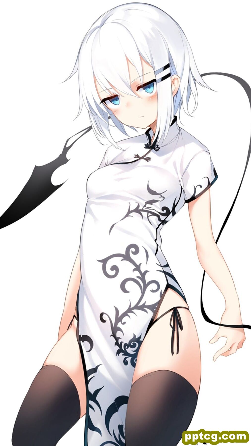性感二次元美女插画手机壁纸
