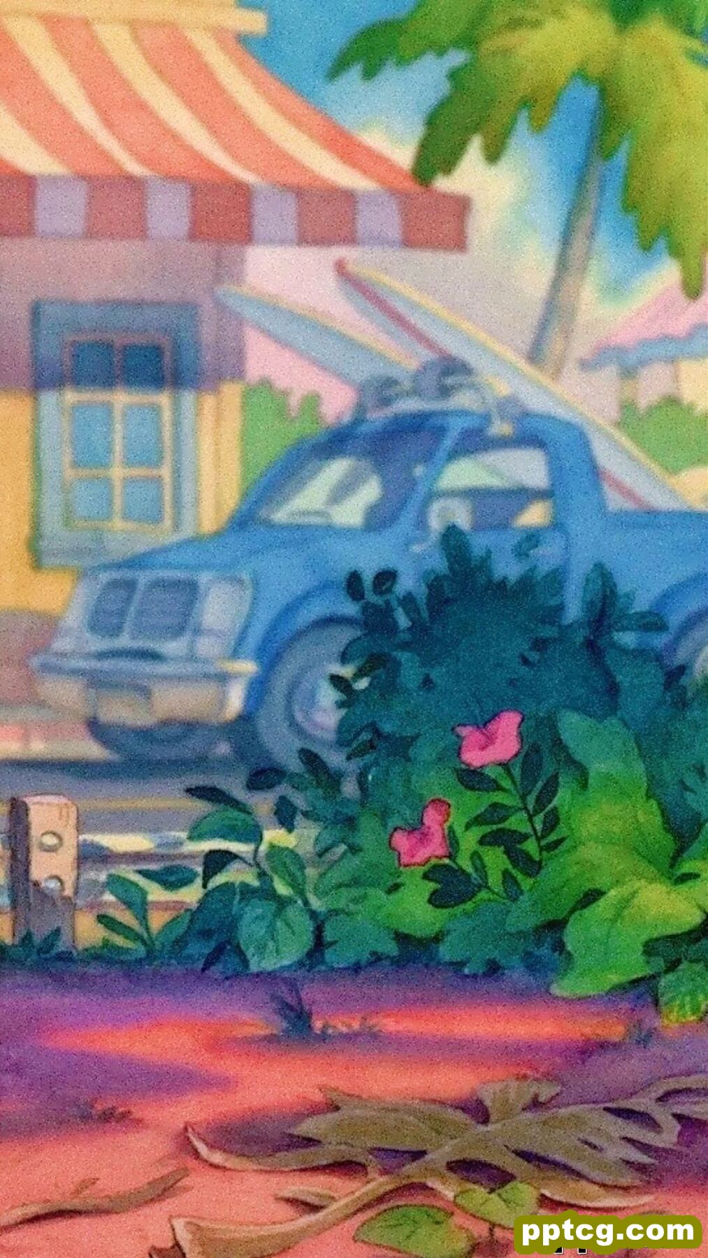 复古二次元场景手机壁纸