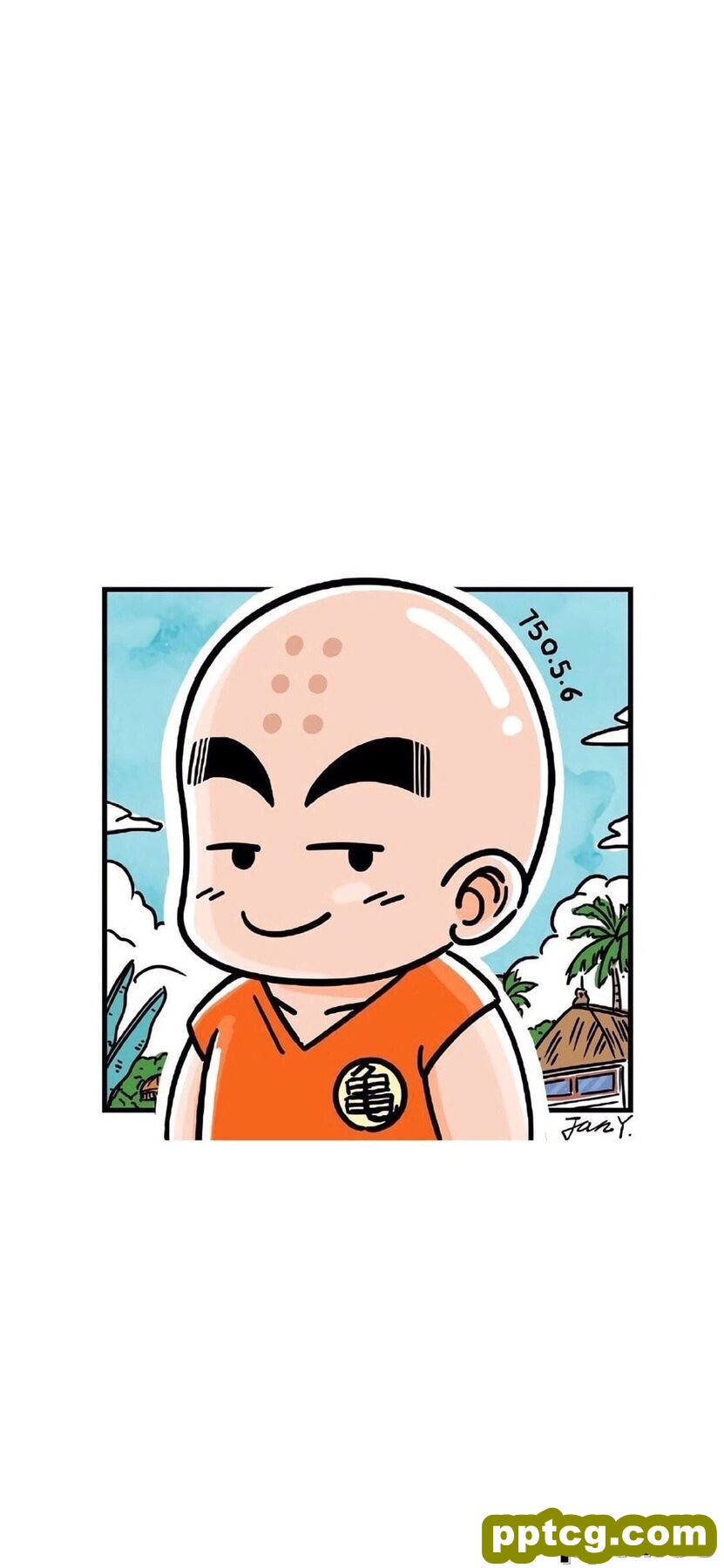 七龙珠克林卡通高清手机壁纸