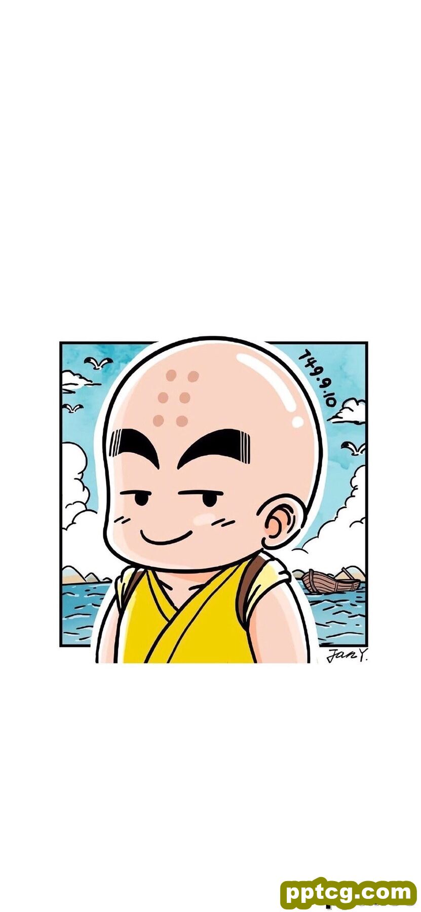 七龙珠克林卡通高清手机壁纸