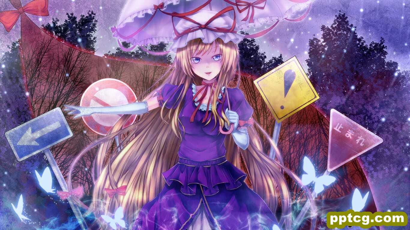 动漫美女图片八云紫萌娘