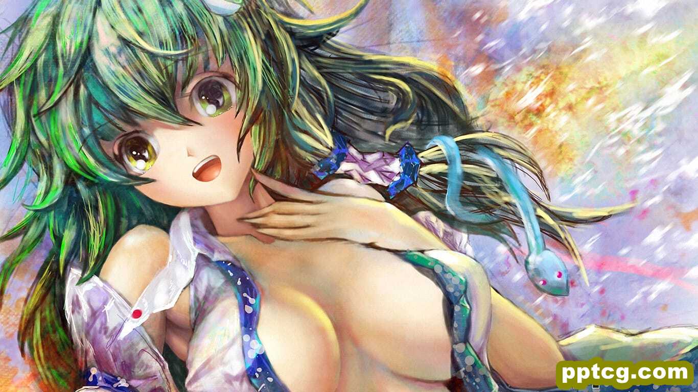 东风谷早苗高清动漫美女图片