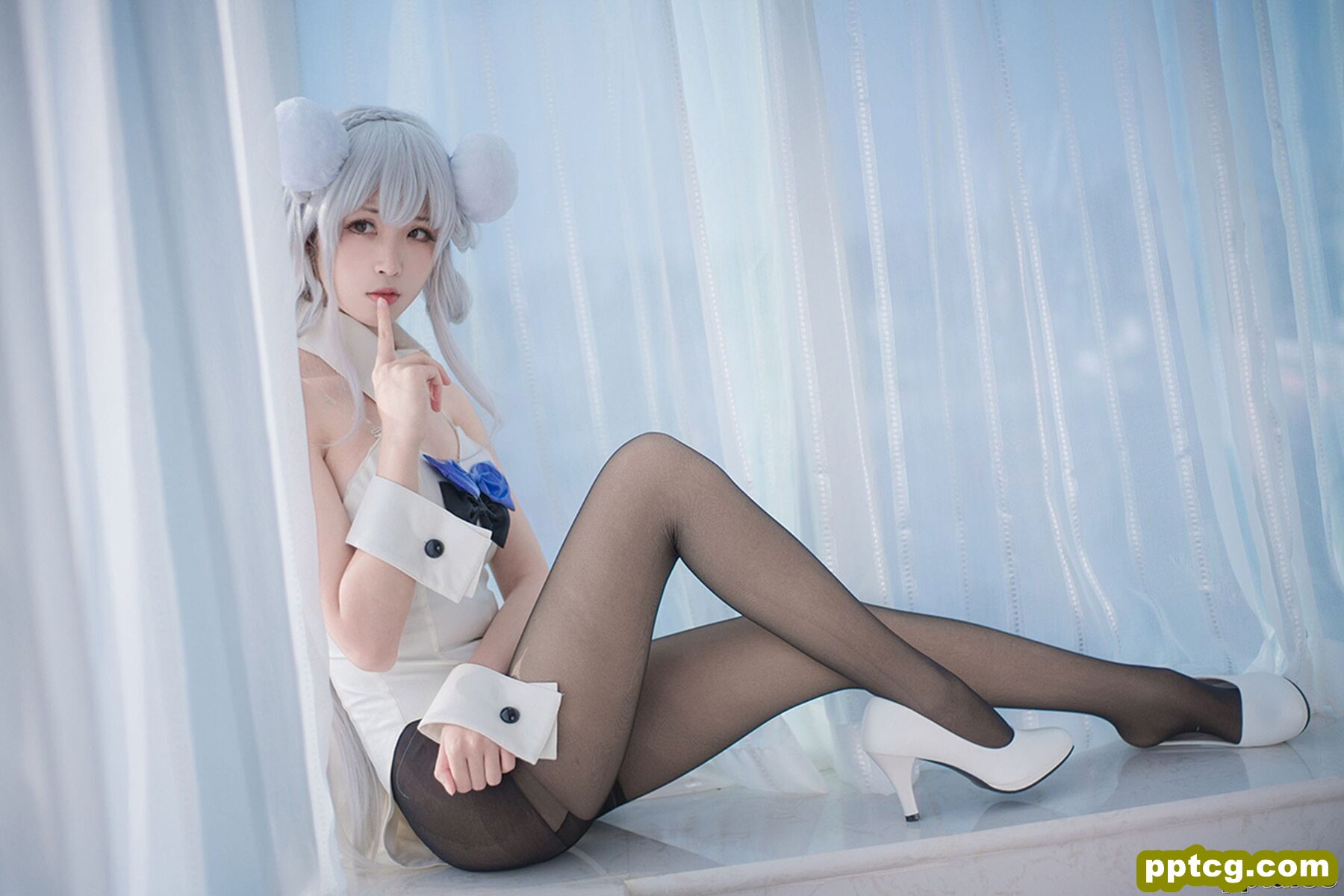 [风之领域] NO.138 黑丝COS萌妹 写真集