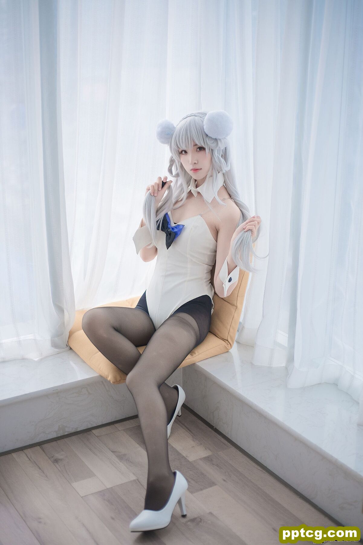 [风之领域] NO.138 黑丝COS萌妹 写真集