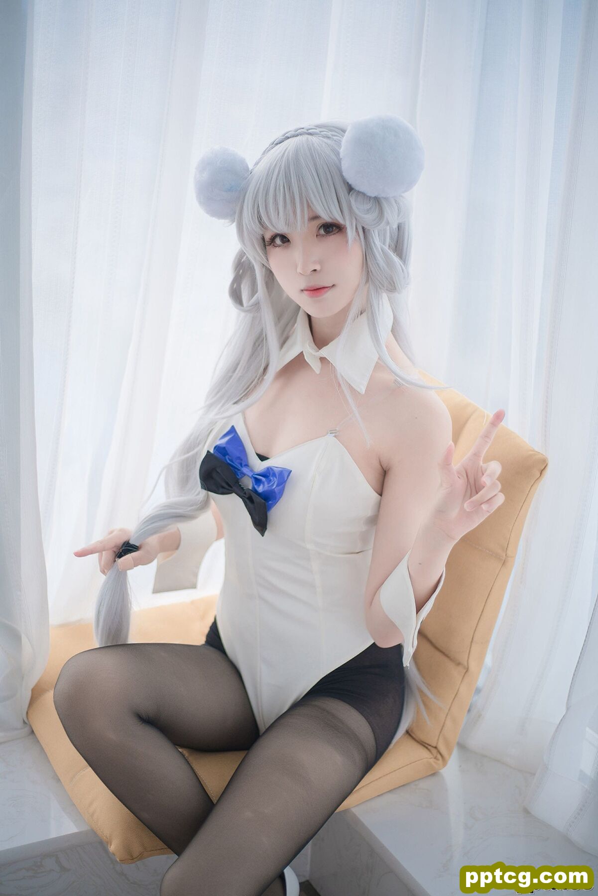 [风之领域] NO.138 黑丝COS萌妹 写真集