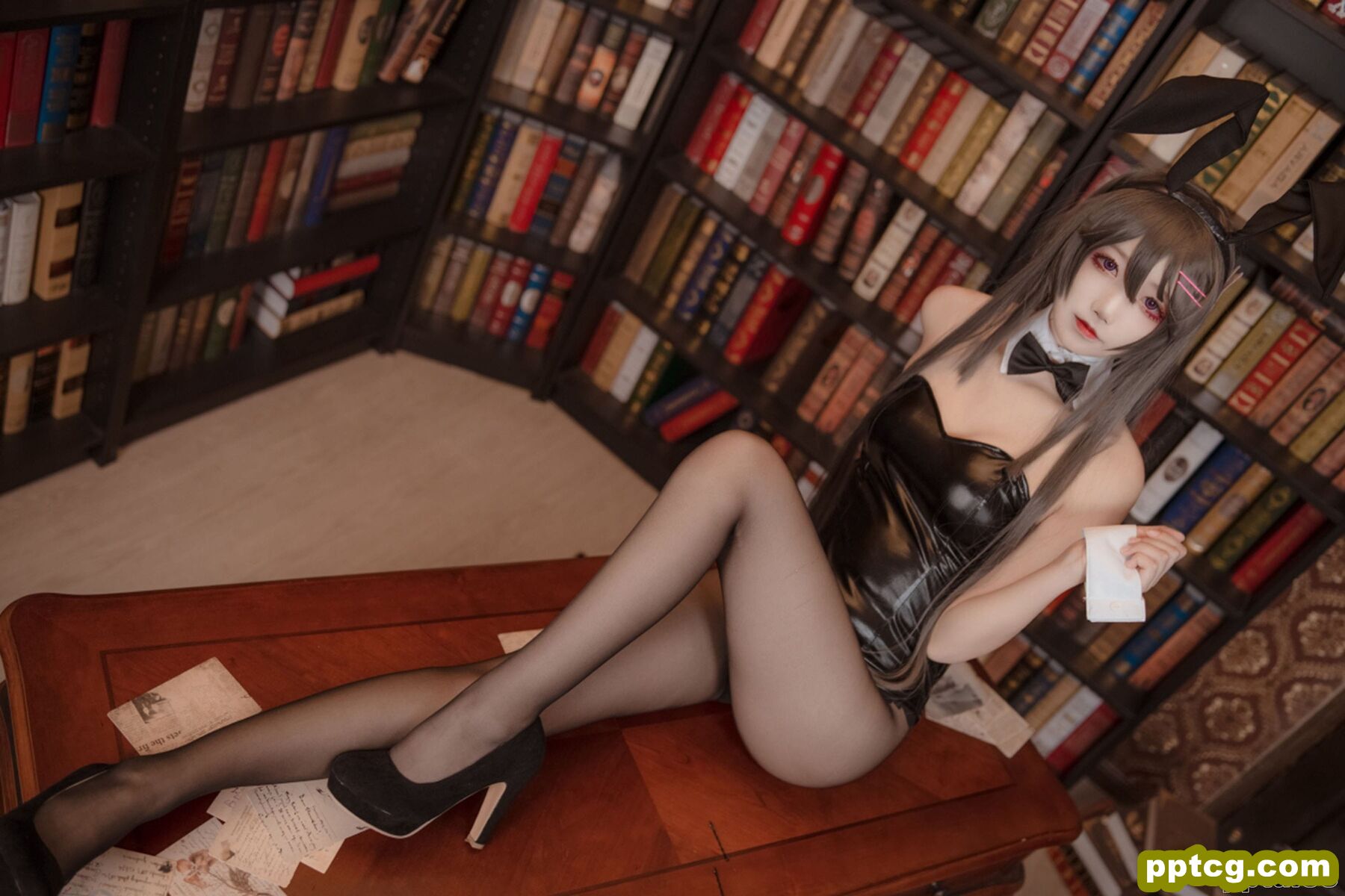 [风之领域] NO.151 黑丝兔女郎 写真集