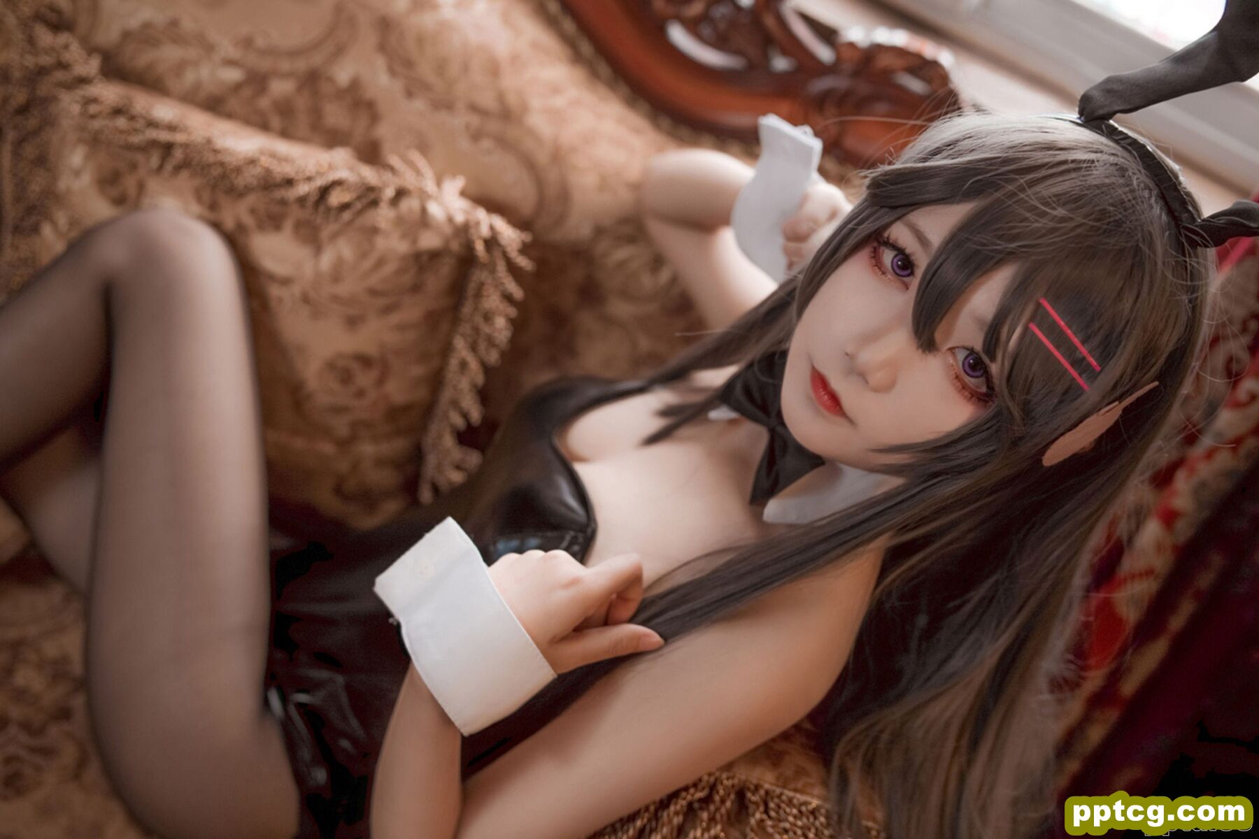 [风之领域] NO.151 黑丝兔女郎 写真集