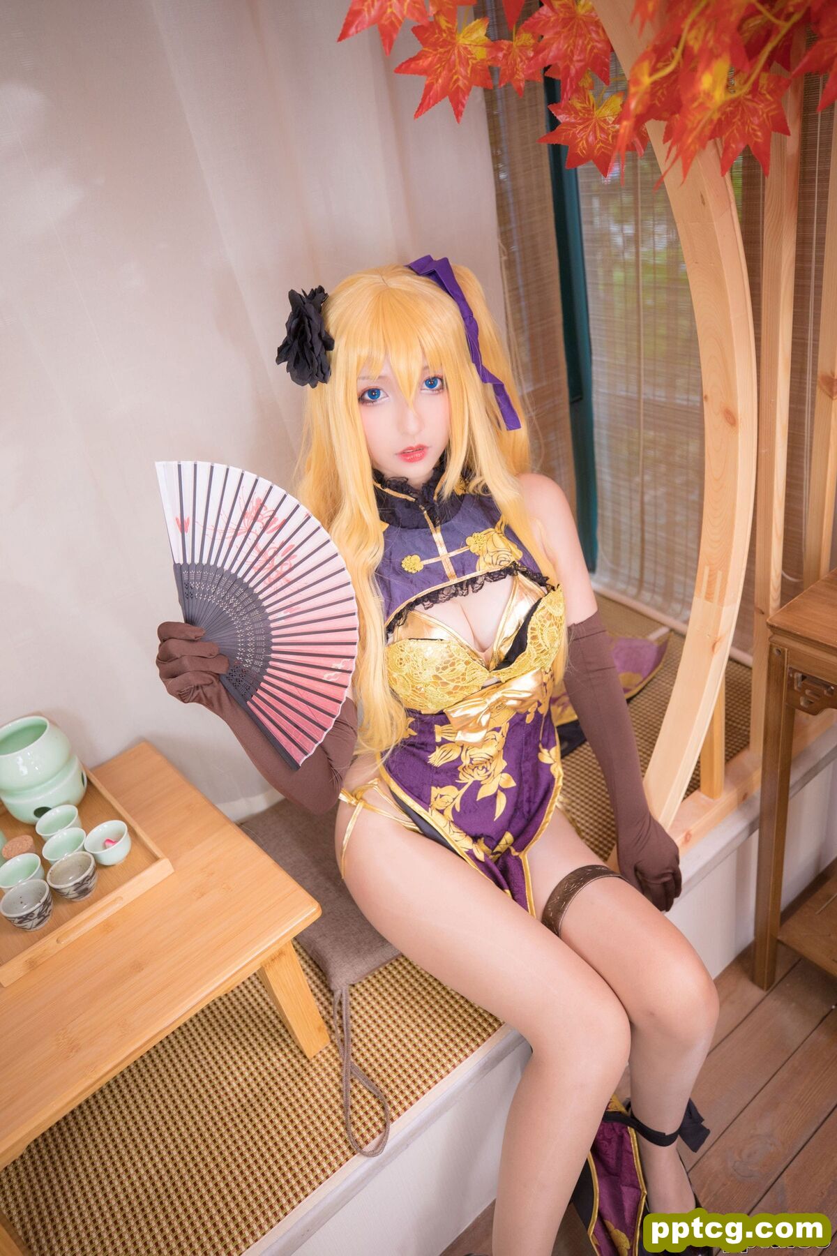 神楽坂真冬《艳娘幻梦谭 - 金莲》 [萝莉COSPLAY] 写真集
