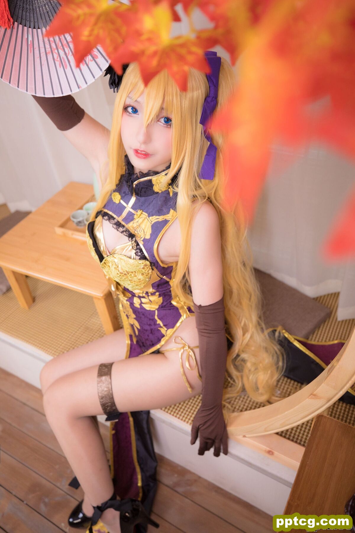 神楽坂真冬《艳娘幻梦谭 - 金莲》 [萝莉COSPLAY] 写真集-皮皮兔动漫