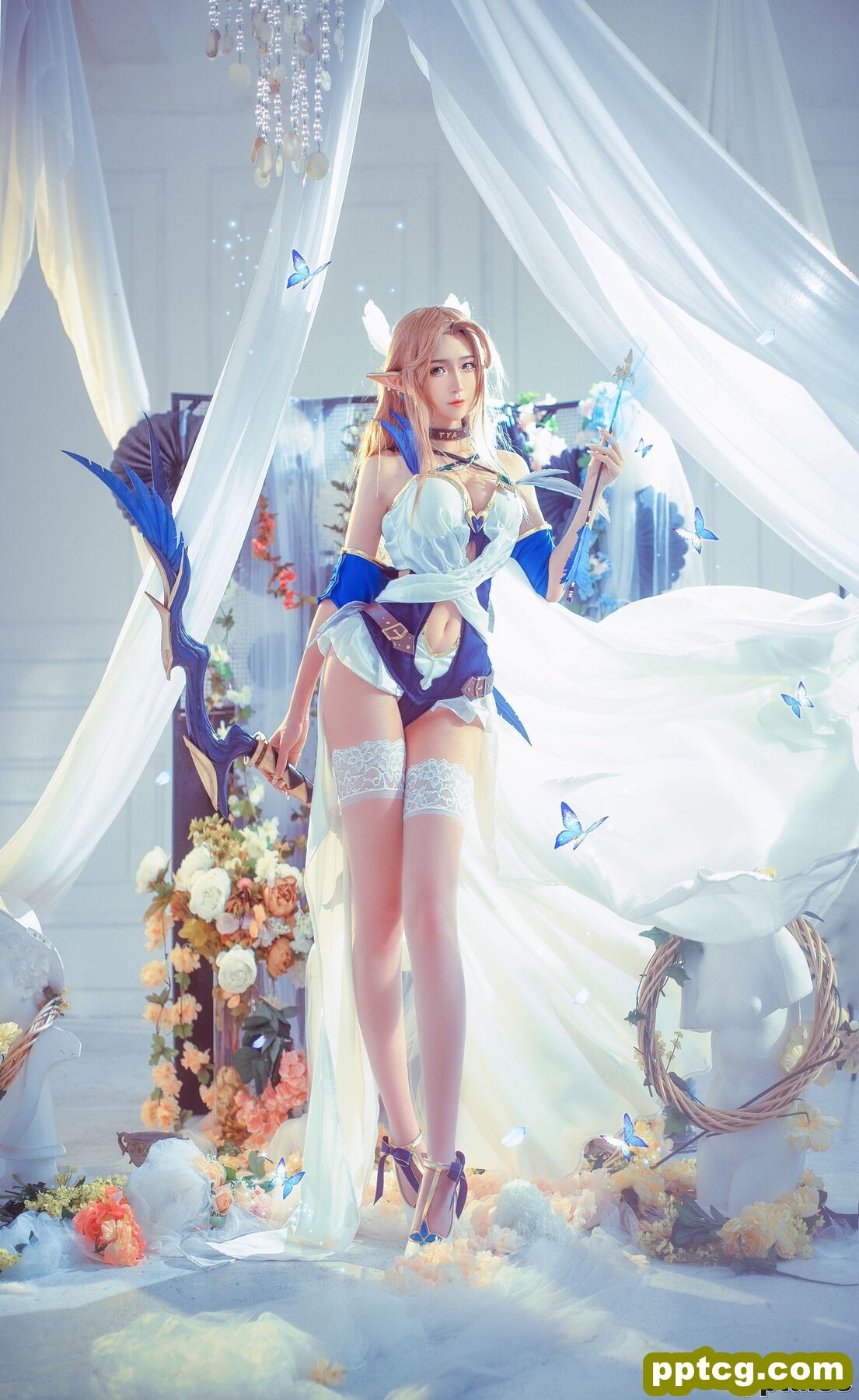 腐团儿Ikaros《蒂雅娘》 [萝莉COS] 写真集-皮皮兔动漫