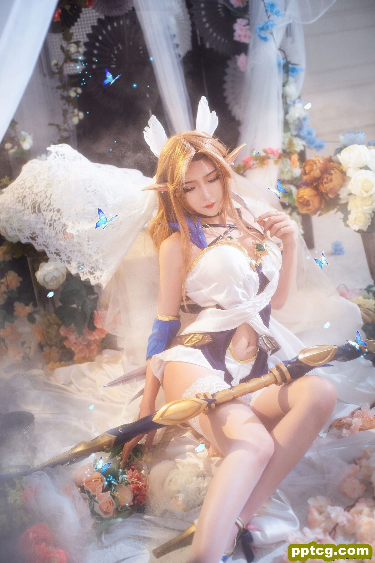 腐团儿Ikaros《蒂雅娘》 [萝莉COS] 写真集